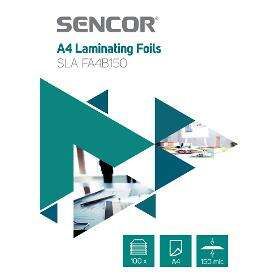 Sencor SLA FA4B150 Fólia A4 150mic 100db