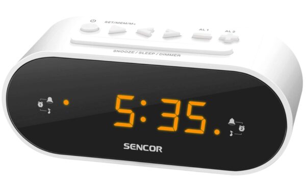 Sencor SRC1100W Rádiós Ébresztőóra
