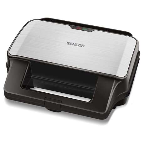 Sencor  SSM 9940SS Szendvicssütő 900W - fekete-inox