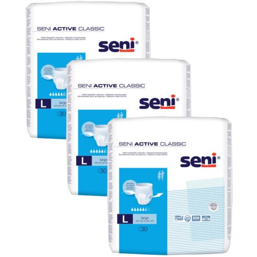 Seni Active Classic Large 3 Felnőtt pelenka 100-135cm (3x30db)
