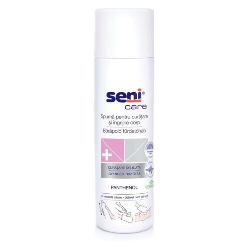 Seni Care bőrápoló Tisztítóhab 500ml