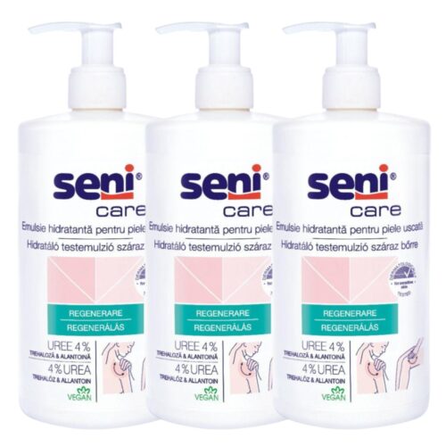 Seni Care hidratáló Testápoló száraz bőrre 3x500ml