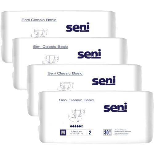 Seni Classic Basic Medium 2 Felnőtt pelenka 75-110cm (4x30db)