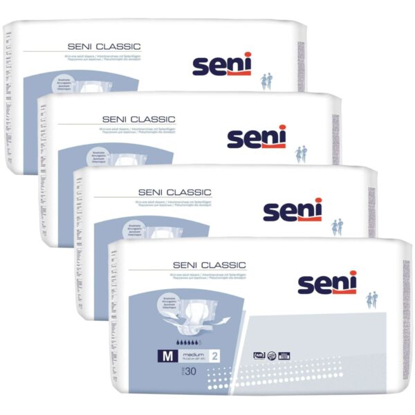 Seni Classic Medium 2 Felnőtt pelenka 75-110cm (4x30db)
