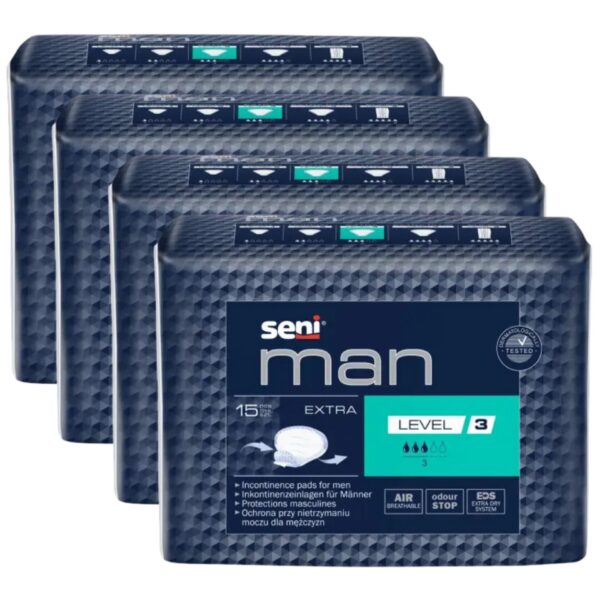 Seni Man Extra Level 3 férfi Inkontinencia betét 4x15db