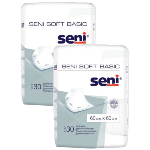 Seni Soft Basic Felnőtt alátét 60x60cm (2x30db)