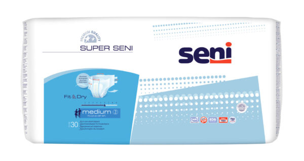 Seni Super Medium 2 Felnőtt pelenka 75-110cm (4x30db)