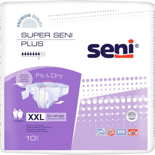 Seni Super Plus Extra Extra Large 5 Felnőtt pelenka 160-210cm (10db)