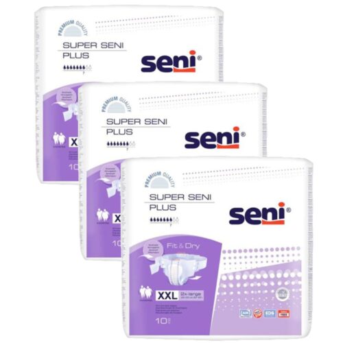 Seni Super Plus Extra Extra Large 5 Felnőtt pelenka 160-210cm (3x10db)