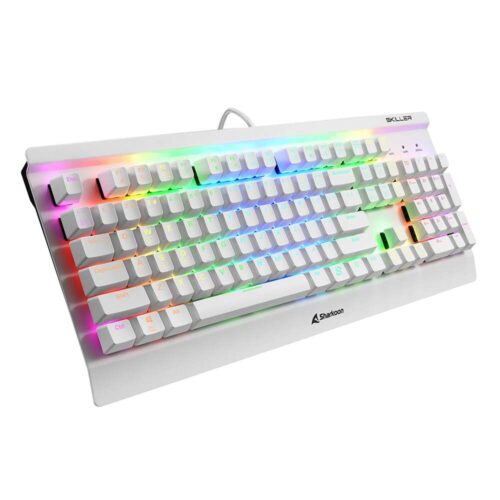 Sharkoon SKILLER SGK3 White (Brown Switch) USB Gaming Billentyűze...