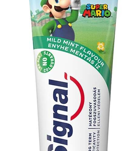 Signal Junior Super Mario enyhe mentás Fogkrém 75ml