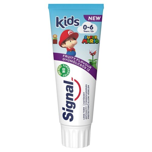 Signal Kids Super Mario gyümölcsös Fogkrém 75 ml