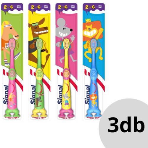 Signal Ultra Soft gyerek Fogkefe 3db