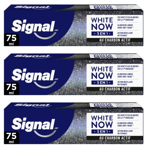 Signal White Now 3in1 White Boost Fogkrém 3x75ml
