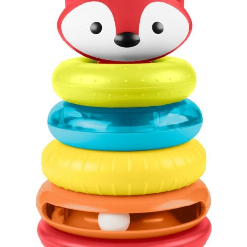 SKIP HOP Készségfejlesztő játék Róka piramis Explore&More 6hó+