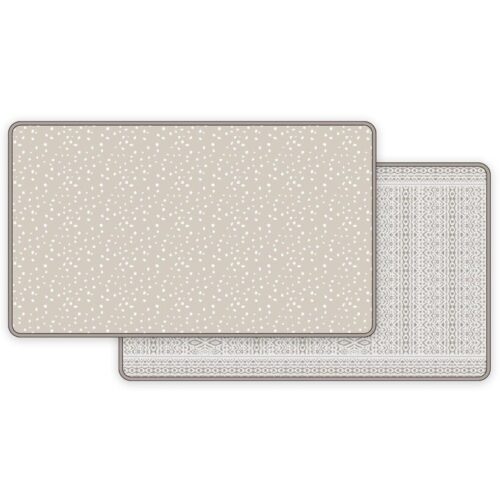 SKIP HOP PVC és BPA mentes játszószőnyeg 218x132cm Boho Beige 0m+