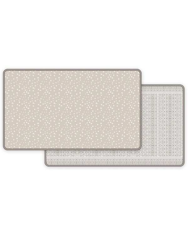 SKIP HOP PVC és BPA mentes játszószőnyeg 218x132cm Boho Beige 0m+