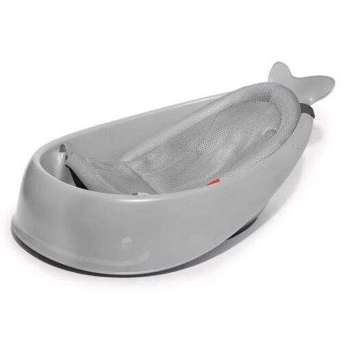 SKIP HOP Vanička s ergonomickou podložkou Moby 3 fázová szürke