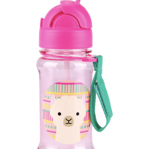 Skip Hop Zoo Llama Szívószálas Palack - 355ml