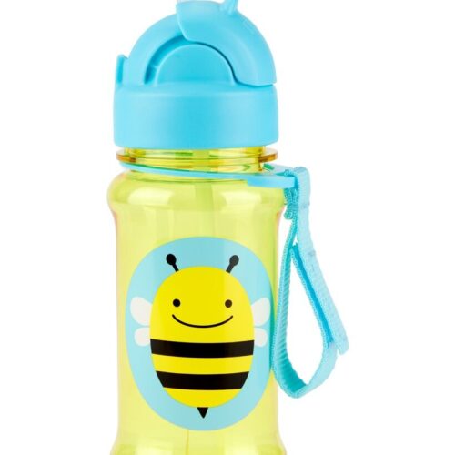 Skip Hop Zoo Méhecske Szívószálas Palack - 355ml