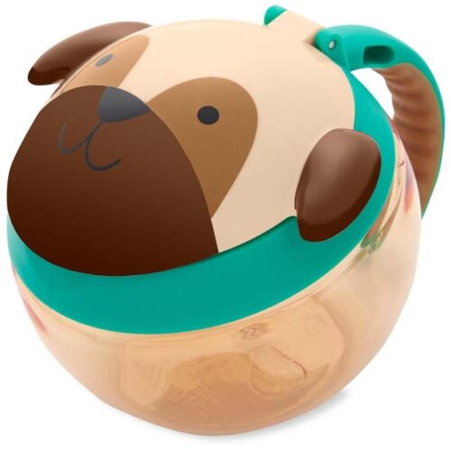 SKIP HOP Zoo Mopszli Uzsonnás Tartó/Snack Doboz - 12h+