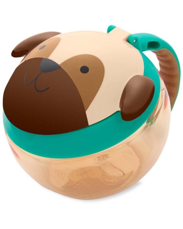 SKIP HOP Zoo Mopszli Uzsonnás Tartó/Snack Doboz - 12h+