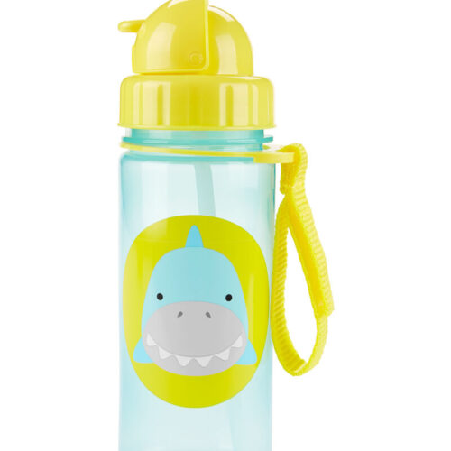 SKIP HOP Zoo Pohár szívószállal PP PVC és BPA mentes Cápa 12m+