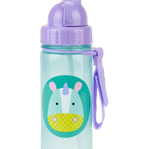 SKIP HOP Zoo Szívószálas pohár PP PVC és BPA mentes Egyszarvú 12m+