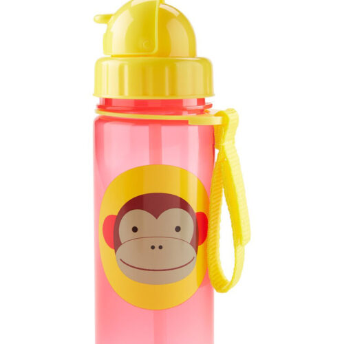 SKIP HOP Zoo Szívószálas pohár PP PVC és BPA mentes Majom 12m+