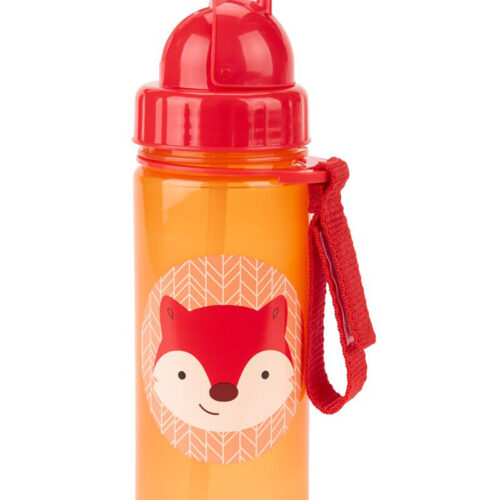 SKIP HOP Zoo Szívószálas pohár PP PVC és BPA mentes Róka 12m+