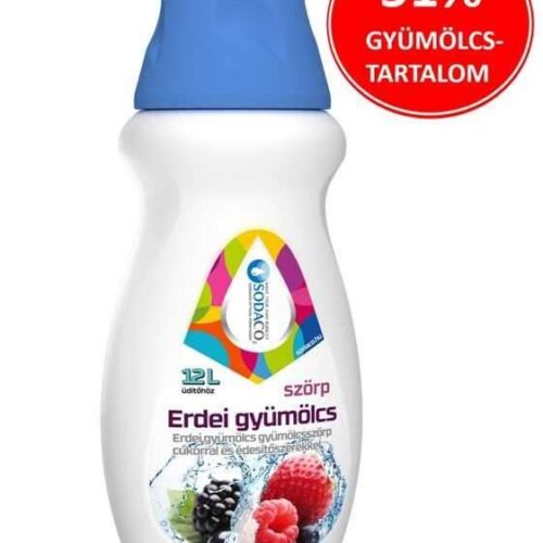 SodaCo erdei gyümölcs ízű szörp