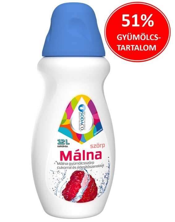 SodaCo málna ízű szörp