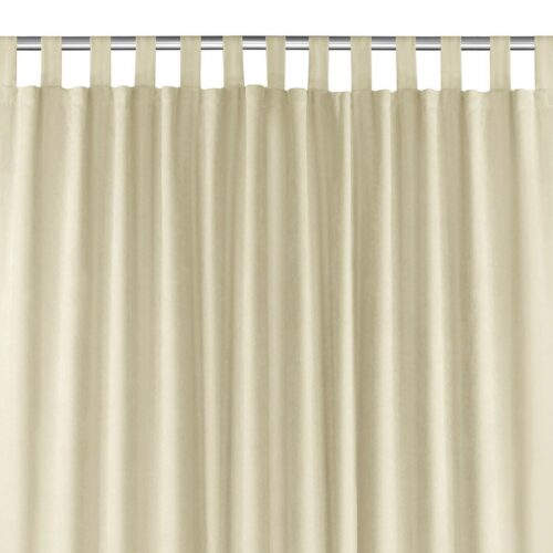 Sötétítő függöny MILANA bézs pántok 10 cm zsenília 140x245 HOMEDE
