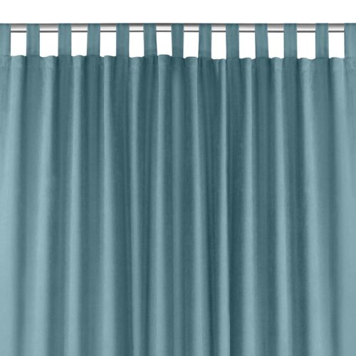 Sötétítő függöny MILANA égkék pántok 10 cm zsenília 140x300 HOMEDE
