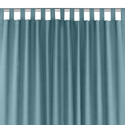 Sötétítő függöny MILANA égkék pántok 10 cm zsenília 280x300 HOMEDE