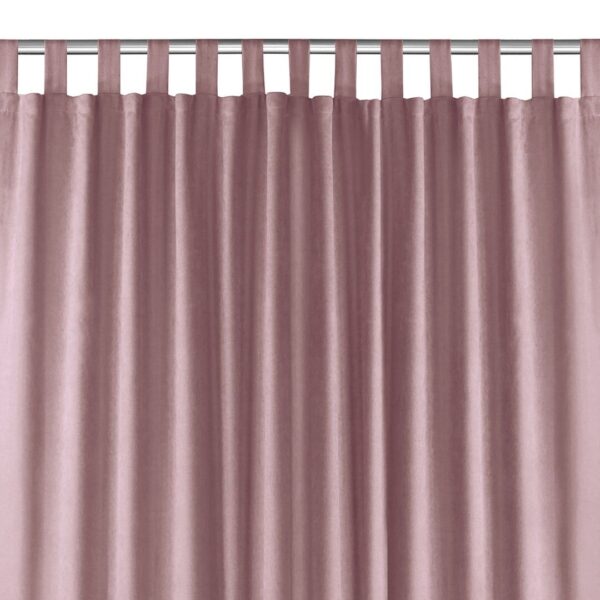 Sötétítő függöny MILANA rózsa pántok 10 cm zsenília 140x300 HOMEDE
