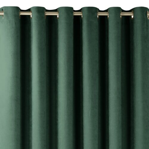 Sötétítő függöny MILANA üvegzöld arany arany fém zsenília 140x270 HOMEDE