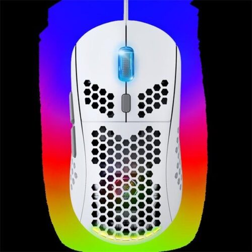 Spirit of Gamer Egér - S-PM4 RGB Arctic (Optikai