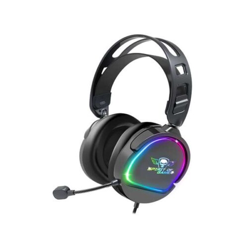 Spirit of Gamer Fejhallgató - PRO-H6 RGB Black (MultiPlatform