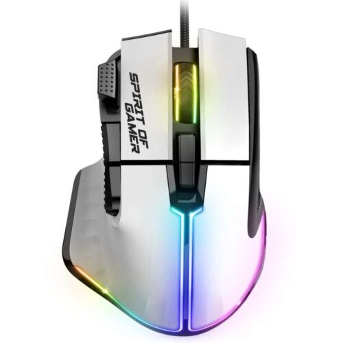 Spirit Of Gamer Pro-M5 RGB Arctic Fehér S-PM5RGBWT