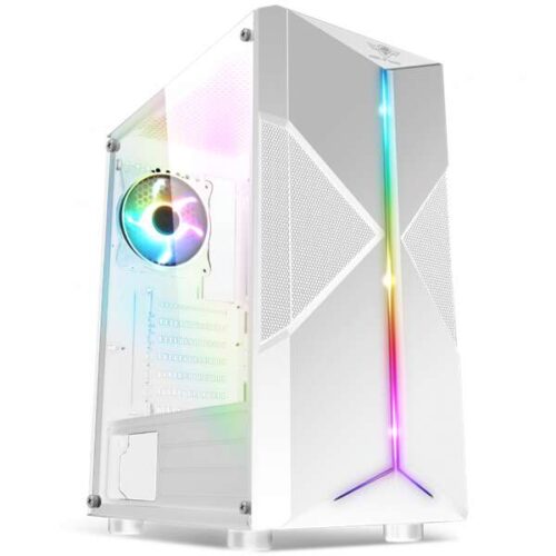 Spirit of Gamer Számítógépház - CLONE 3 White (fekete