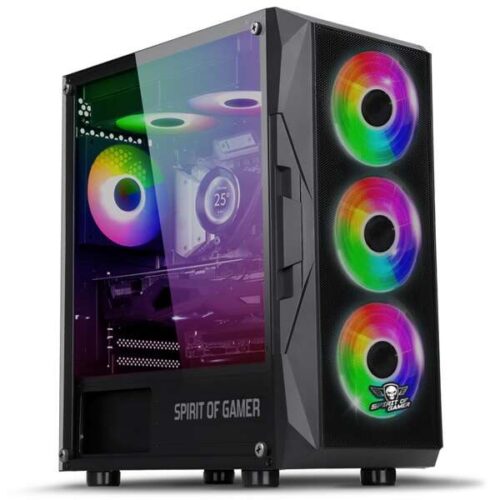 Spirit of Gamer Számítógépház - Rogue VII RGB (fekete