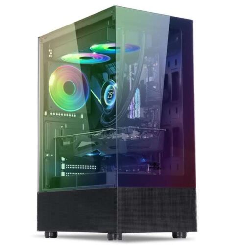 Spirit of Gamer Számítógépház - SPECTRA Black (fekete