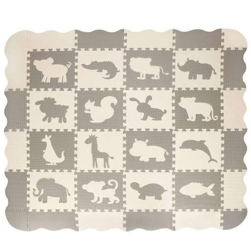 Springos Állatos puzzle szőnyeg gyerekeknek