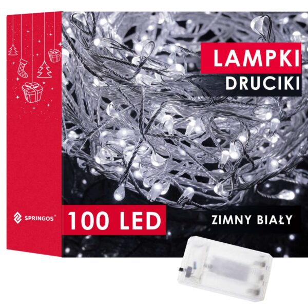 Springos Dekoratív világítás 100 led