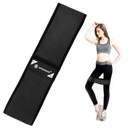 Springos Edzőgumi 86cm - fekete