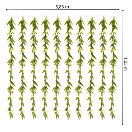 Springos fényfüggöny 200 led