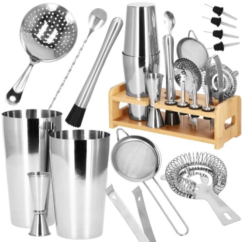 Springos  ital shaker bárszett 600/750 ml