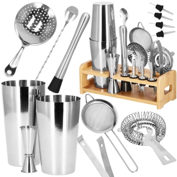 Springos  ital shaker bárszett 600/750 ml