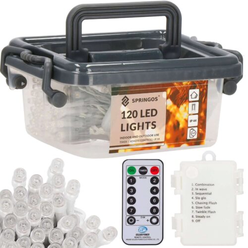 Springos karácsonyi égők 120 led